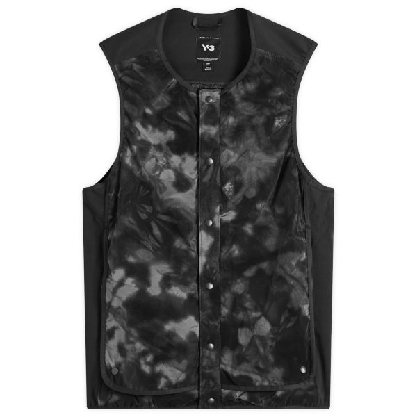 Y-3 AOP Flock Nylon Shell Crew Vest