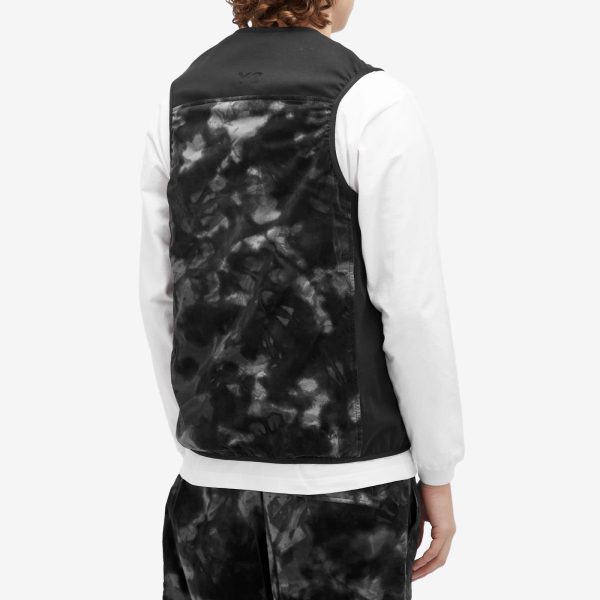 Y-3 AOP Flock Nylon Shell Crew Vest