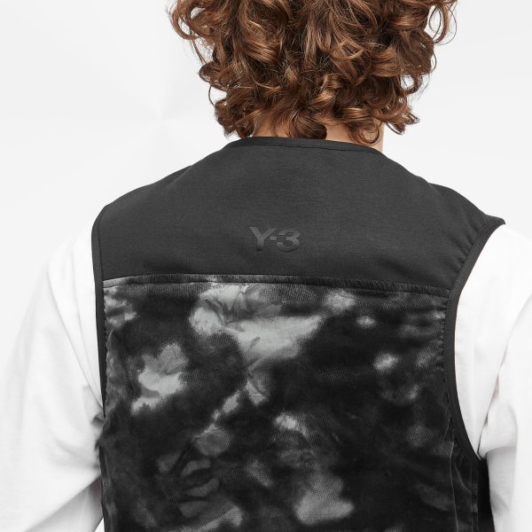 Y-3 AOP Flock Nylon Shell Crew Vest