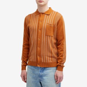 Percival Bevel Knitted Shirt