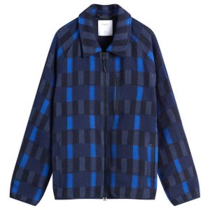 Percival Fretwork Check Anderson Jacket