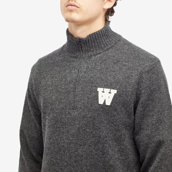 Wood Wood AA Half Zip Knit