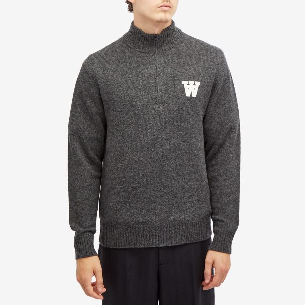 Wood Wood AA Half Zip Knit