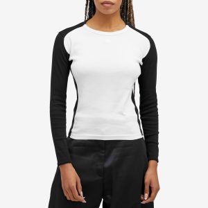 Courrèges Contrast Long Sleeve Top