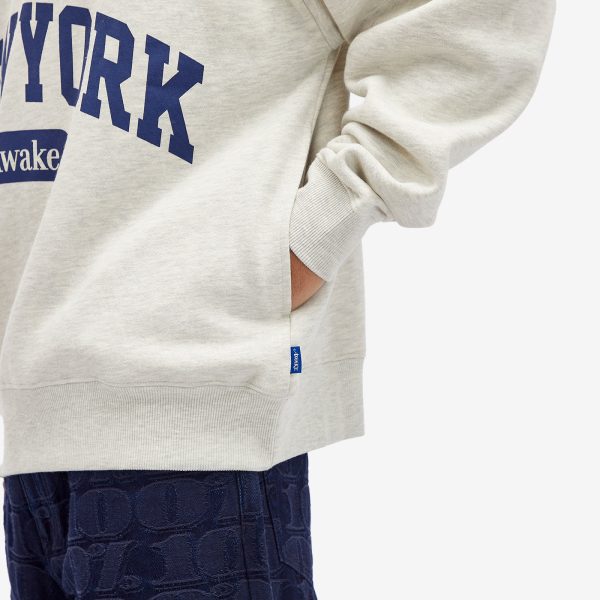 Awake NY Script Quarter Zip Sweatshirt