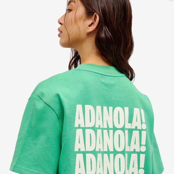 Adanola Resort Sports Short Sleeve Oversized T-shirt