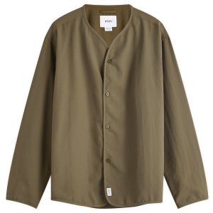 WTAPS 06 Flannel Long Sleeve Baseball Shirt