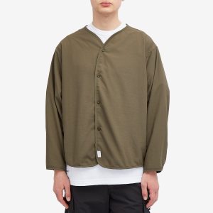 WTAPS 06 Flannel Long Sleeve Baseball Shirt