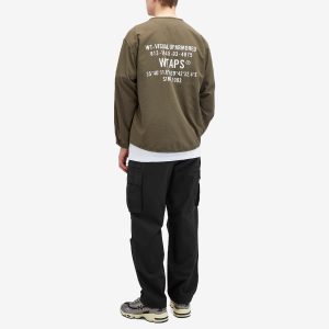 WTAPS 06 Flannel Long Sleeve Baseball Shirt