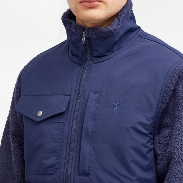 Polo Ralph Lauren Zip Through Panel Fleece