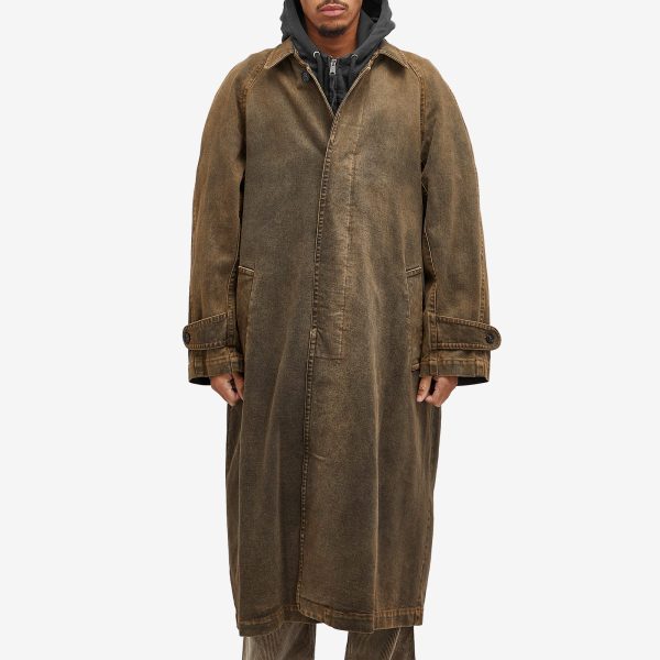 MM6 Maison Margiela Denim Trench Coaat