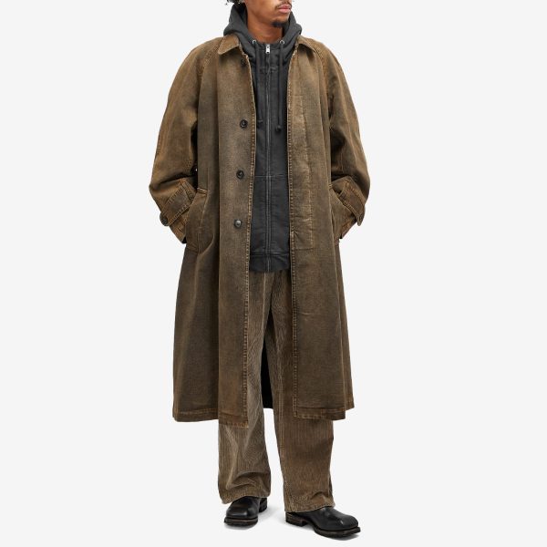 MM6 Maison Margiela Denim Trench Coaat