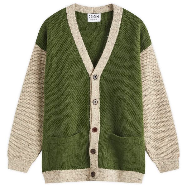 Country of Origin Regent Panel Knit Cardigan