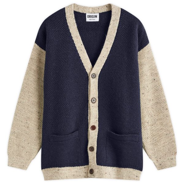 Country of Origin Regent Panel Knit Cardigan