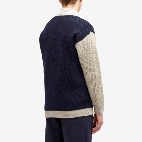 Country of Origin Regent Panel Knit Cardigan