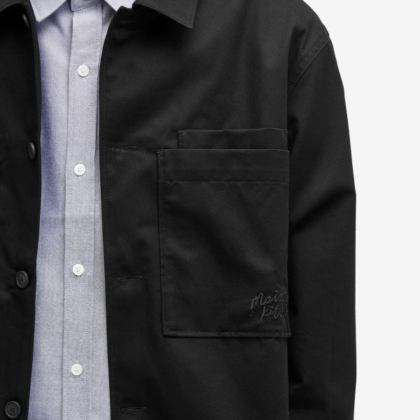 Maison Kitsune Handwriting Overshirt