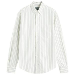 Gitman Vintage Button Down Brushed Split Stripe Oxford Shirt