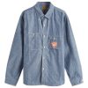 Human Made chambray work shirt