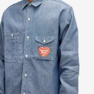 Human Made chambray work shirt