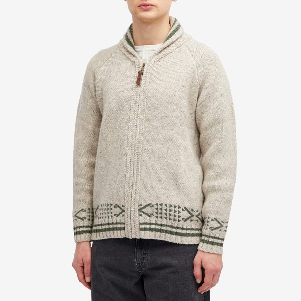 Pendleton Salmon Falls Zip Cardigan