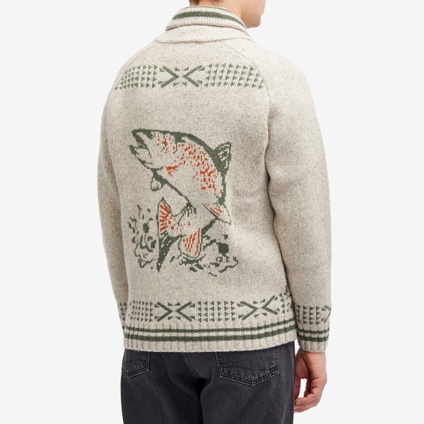 Pendleton Salmon Falls Zip Cardigan