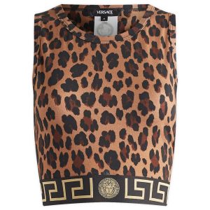 Versace Leopard Tank Top