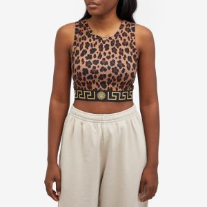 Versace Leopard Tank Top