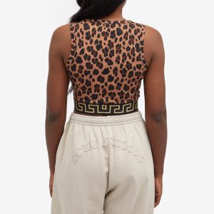 Versace Leopard Tank Top