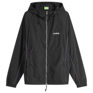 Postal Nylon Metal Hooded Jacket