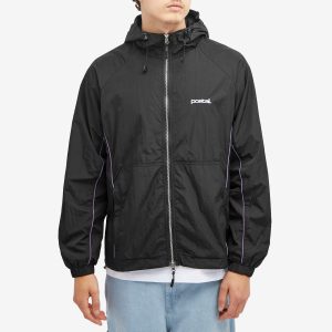 Postal Nylon Metal Hooded Jacket