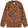 Universal Works Paisley Check Fleece Cardigan