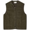 Universal Works Wool Fleece Zip Gilet - END. Exclusive