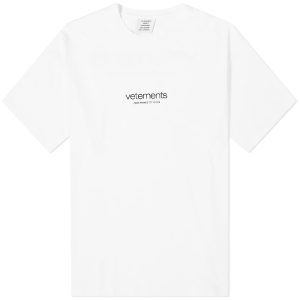 VETEMENTS Urban Logo T-Shirt