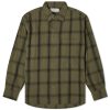 Universal Works Shadow Check Square Pocket Shirt