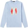 Comme des Garçons Homme Plus Long Sleeve Triangle Print T-Shirt