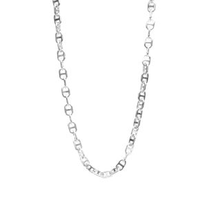 Maple Chain Link Necklace 7mm 50cm