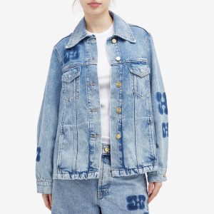 Ganni Patch Denim Jacket