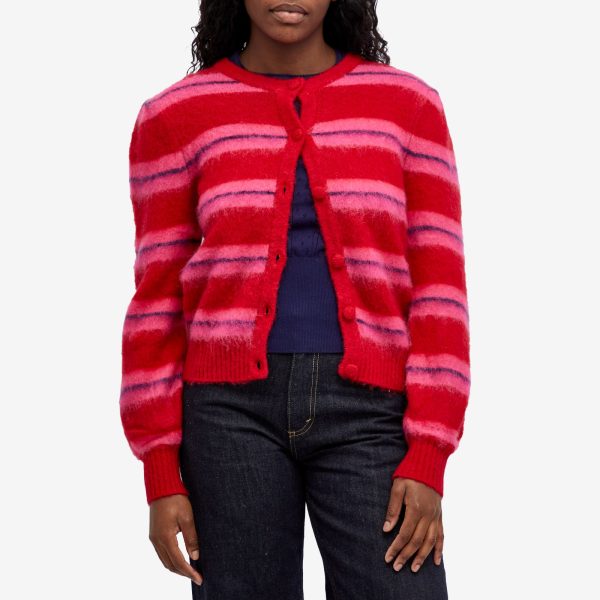 Damson Madder Cece Stripe Cardigan