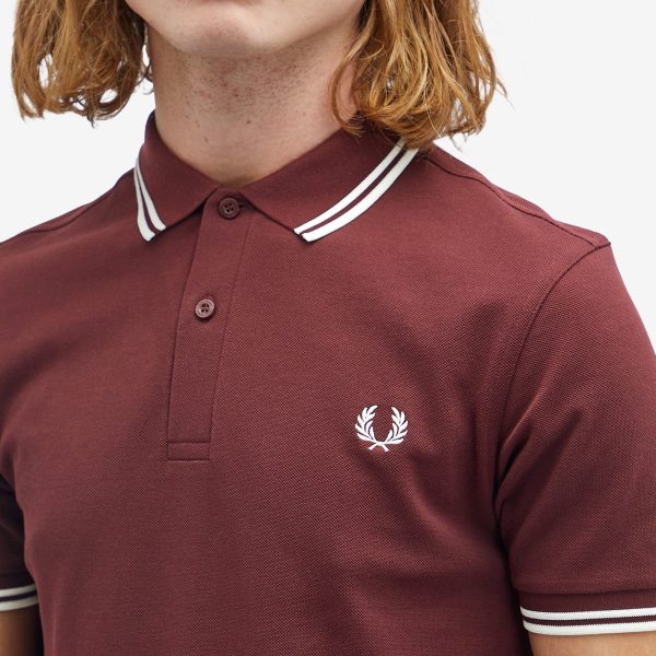 Comme des Garçons SHIRT x Fred Perry Tipped Back Print Polo