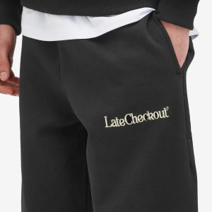 Late Checkout LC Logo Sweat Pants