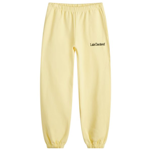 Late Checkout LC Logo Sweat Pants