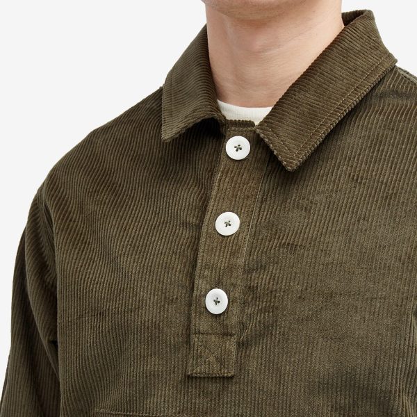 Café Mountain Cord Leisure Popover Jacket