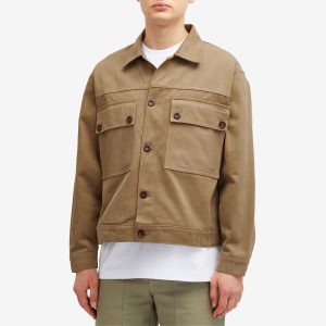 Café Mountain Reverse Panel Workers Jacket