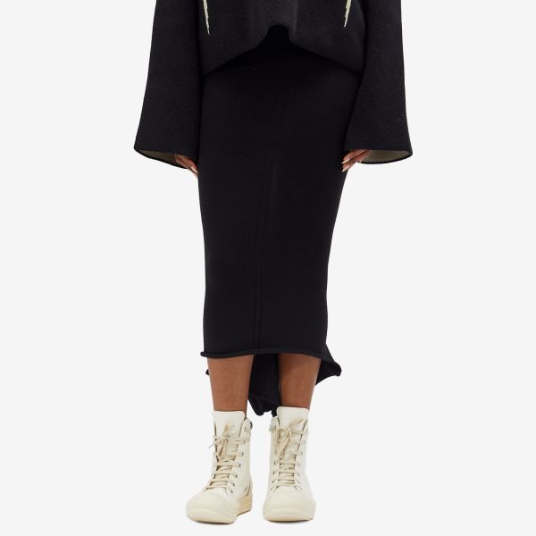 Rick Owens Calf Dauphine Skirt