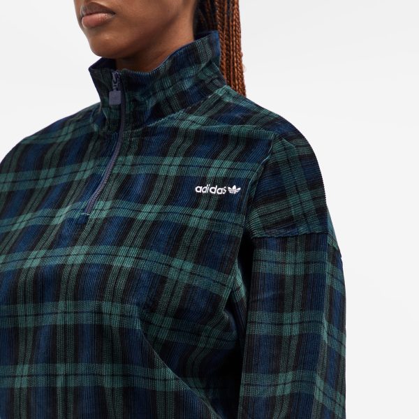 Adidas Tartan Half Zip