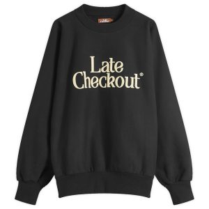 Late Checkout LC Logo Crew Sweat