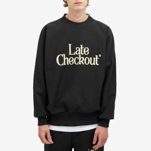 Late Checkout LC Logo Crew Sweat