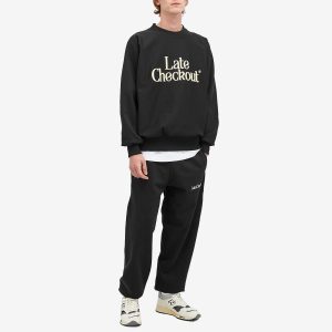 Late Checkout LC Logo Crew Sweat