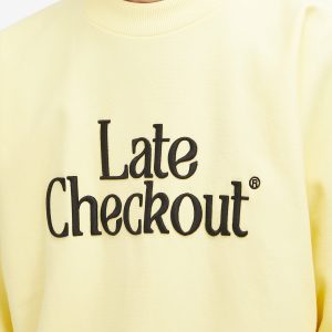 Late Checkout LC Logo Crew Sweat