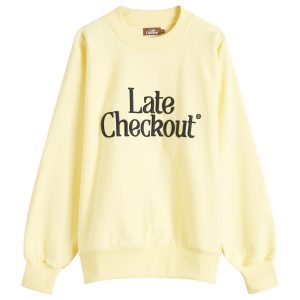 Late Checkout LC Logo Crew Sweat